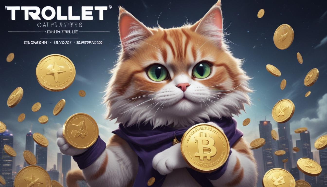 Troller Cat ($TCAT): Новый мем-коин, готовый к устойчивому доминированию. ROI 1581%? | Cryptodamus.io