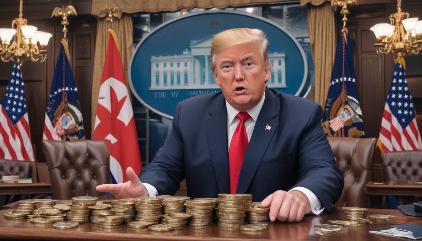 Trump Crypto Firm Accused of Ties to Sanctioned Nations: National Security Risk? | Cryptodamus.io