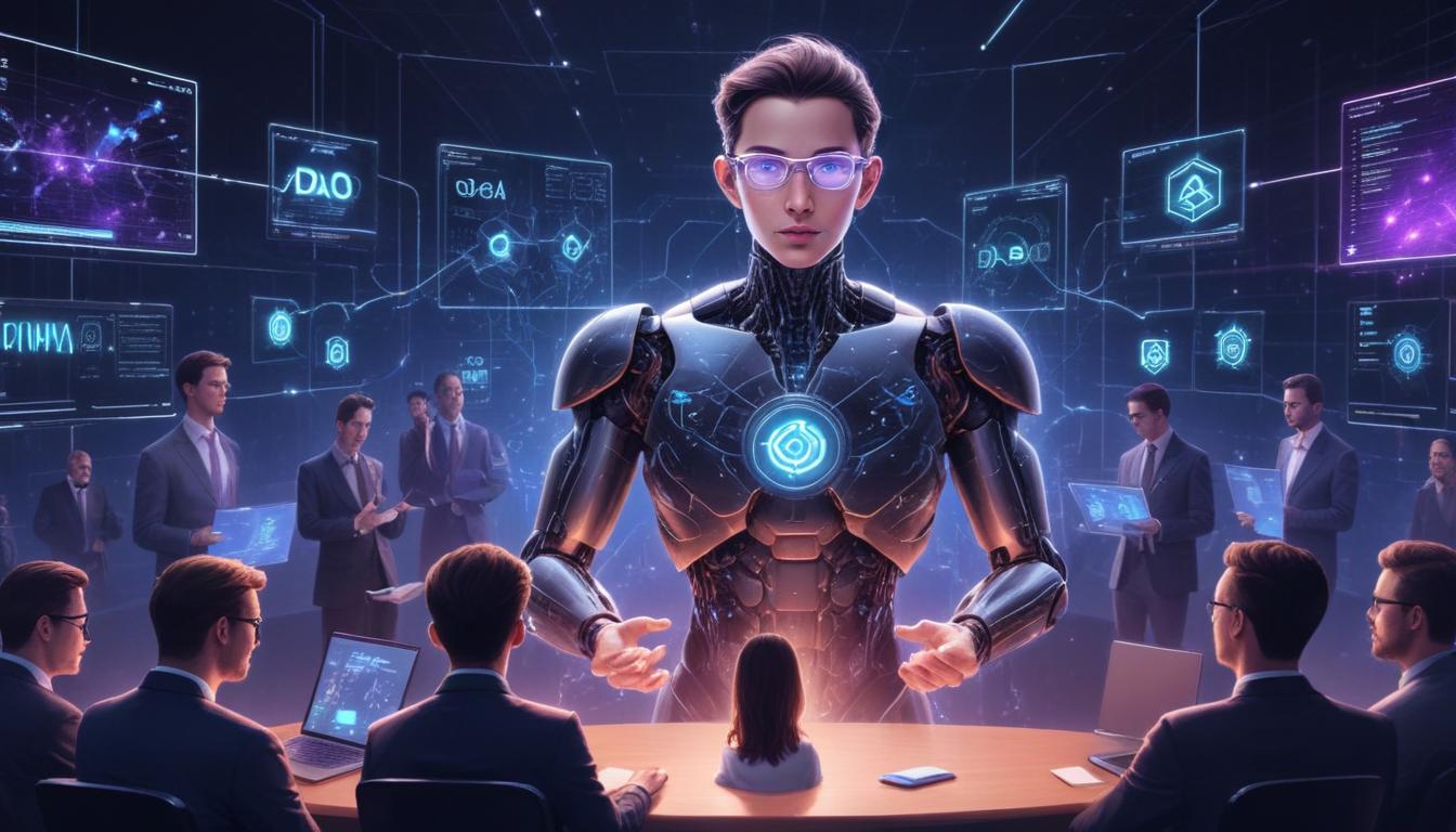 ИИ и DAO: Будущее децентрализованного управления УЖЕ ЗДЕСЬ! 🚀 | Cryptodamus.io