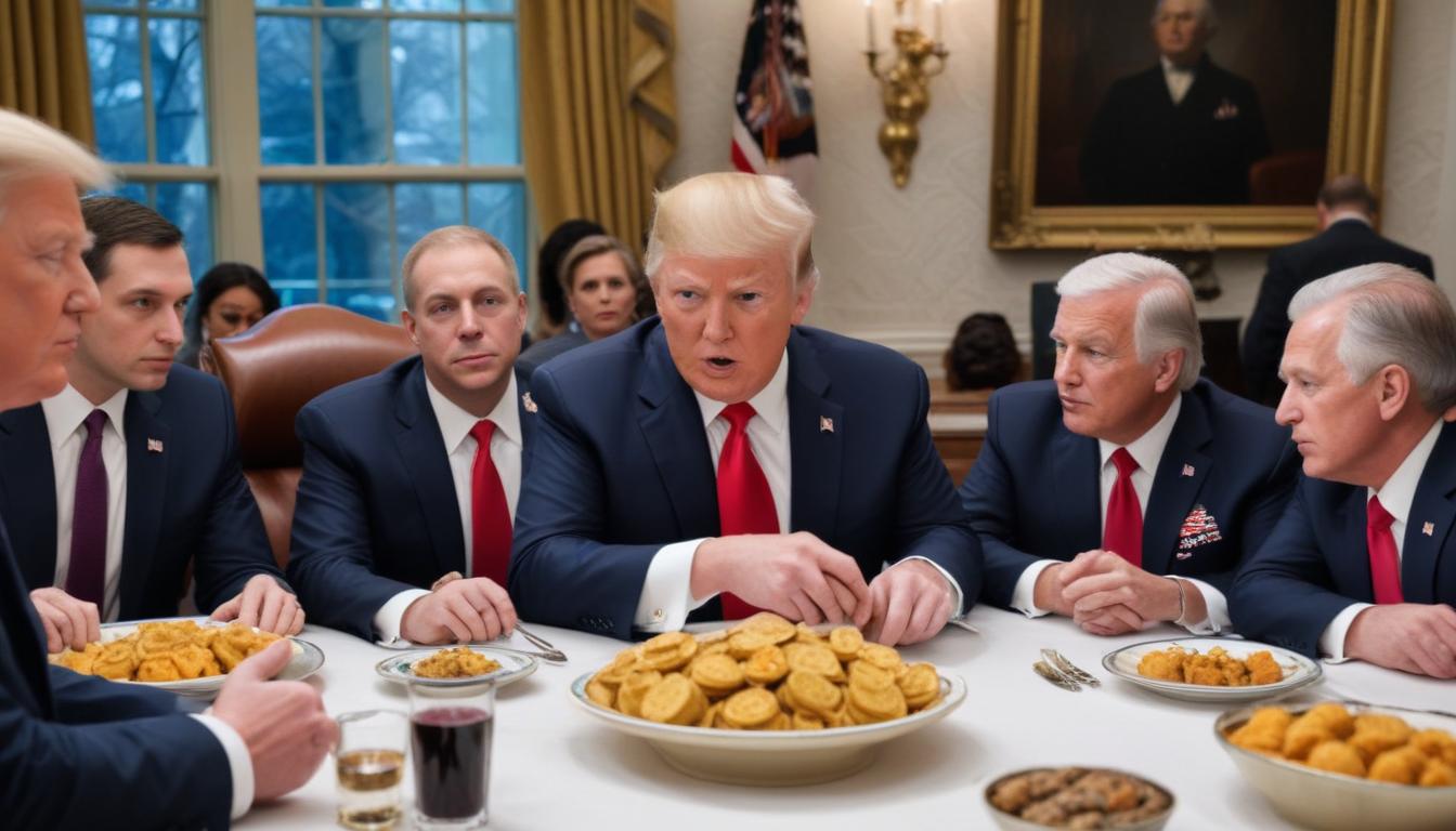 Ужин Трампа и криптовалюта: рынок взлетел, грозят импичментом! 🤯 | Cryptodamus.io