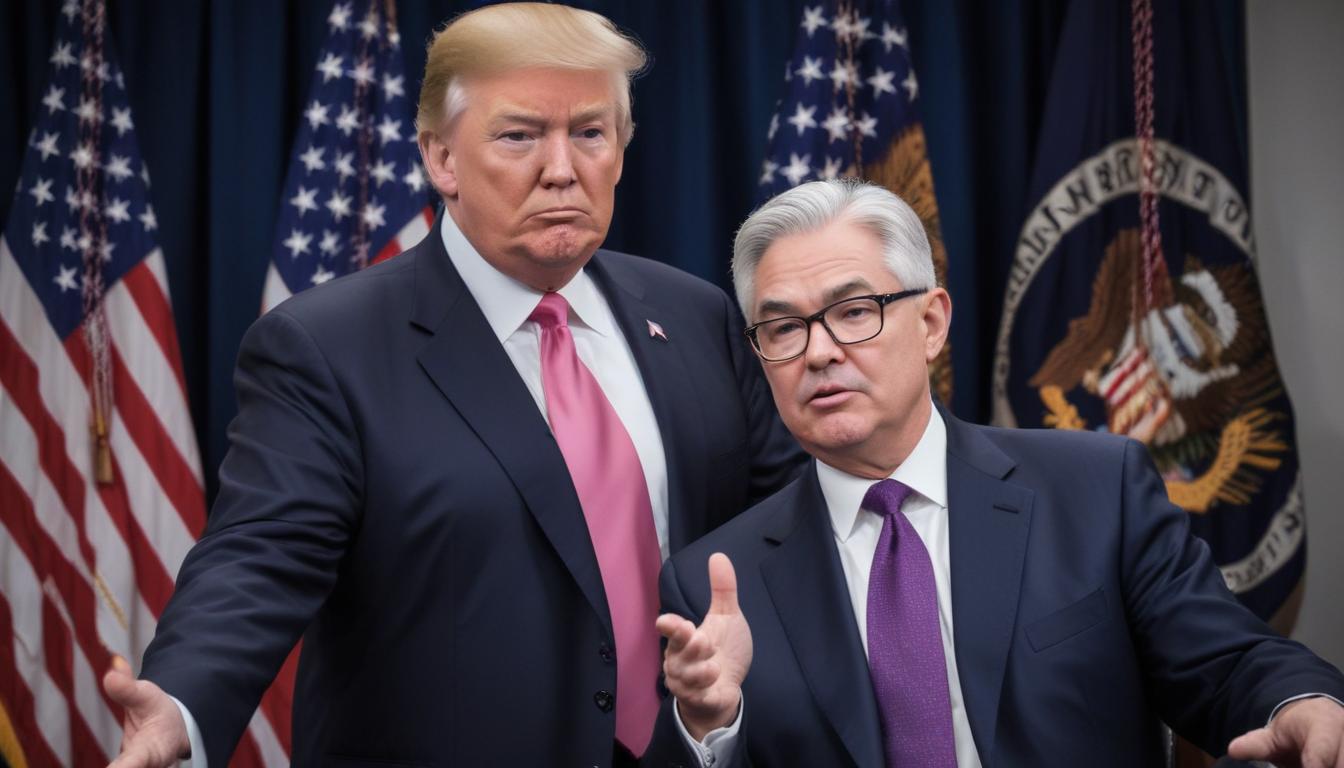 Трамп против Пауэлла: как их вражда потрясла криптомир и что это значит для ваших инвестиций! | Cryptodamus.io